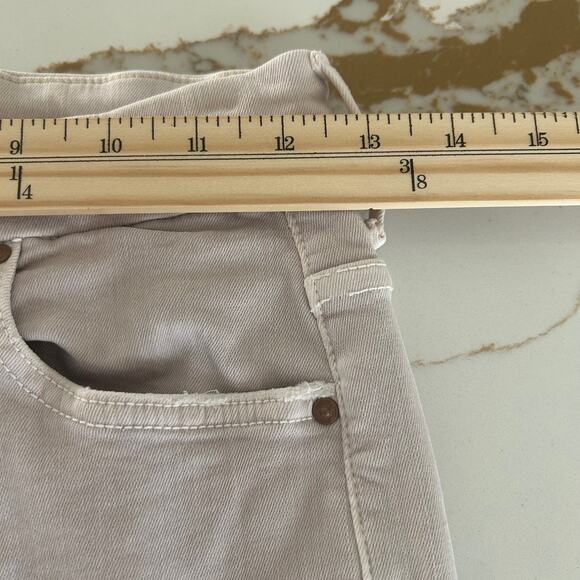 Mother Jeans Looker Dagger SZ26 Fray Ankle High Waisted Light Purple/Pink - Picture 8 of 11